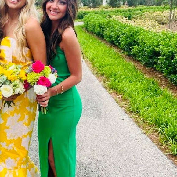 superdown green maxi dress - Picture 2 of 5